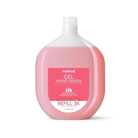 METHOD Pink Grapefruit Scent Gel Hand Wash Refill 34 oz 328106